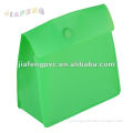 Green Color Eva Cosmetic Bag with Button